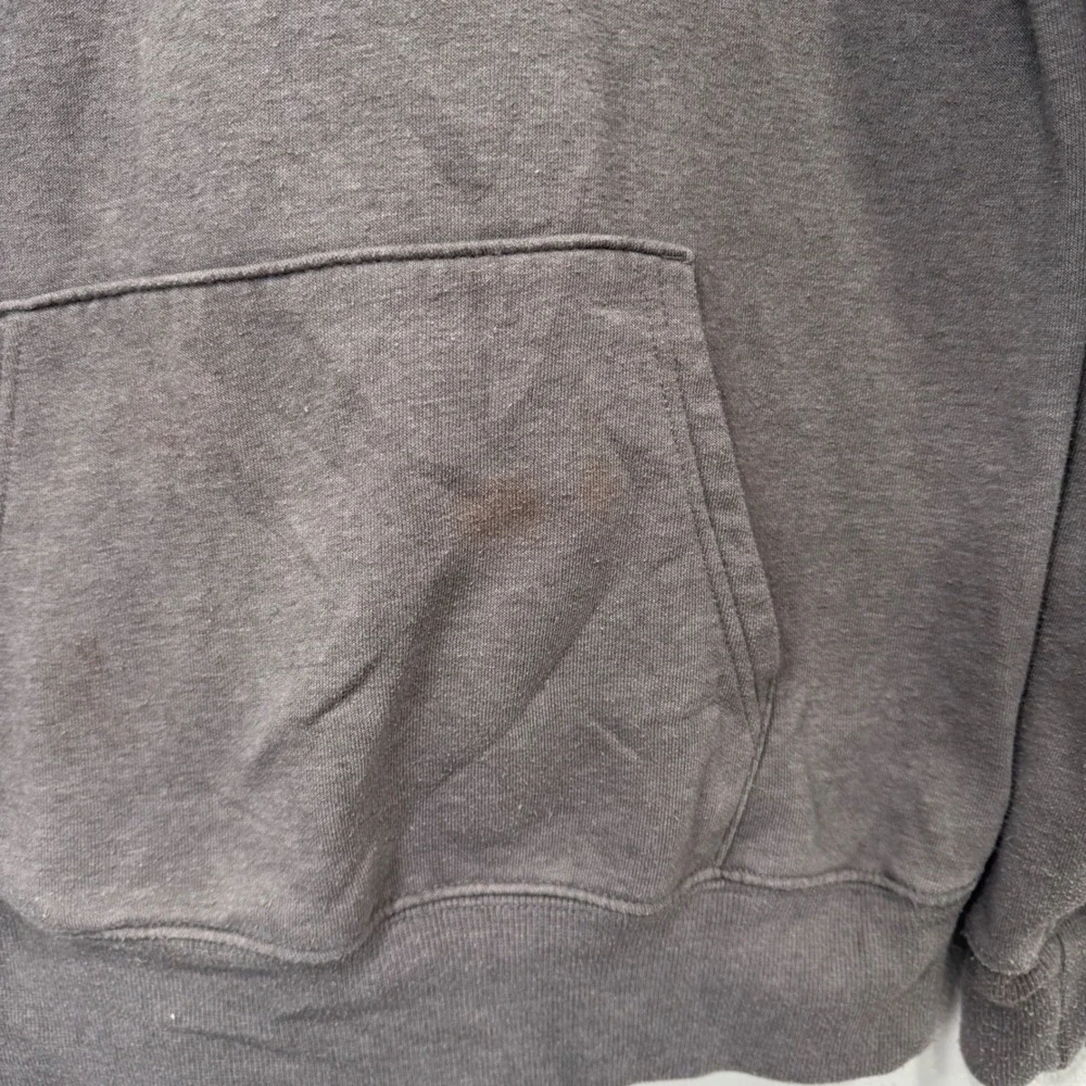 The North Face Mens Gray Logo Pullover Hoodie Sweatshirt Size Small S‎